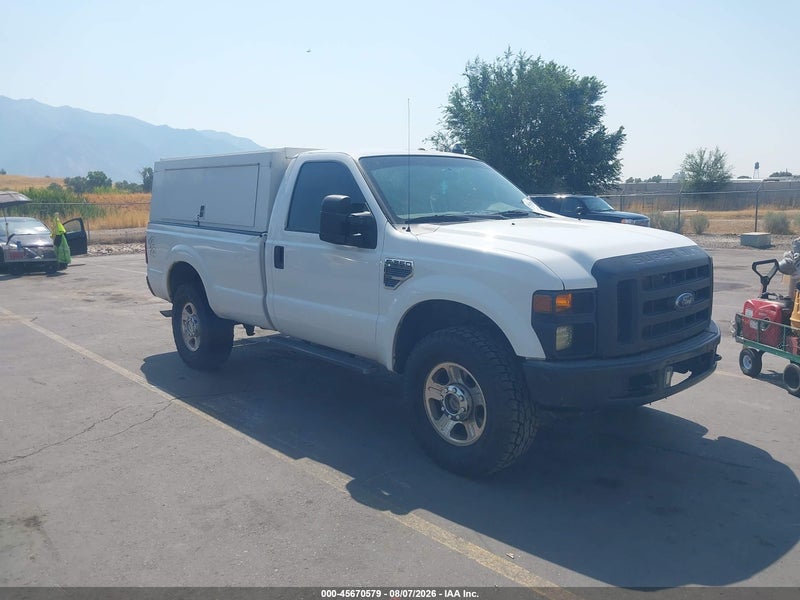 2008 Ford F-350 Xl/xlt White vin: 1FDWF31508EE39276