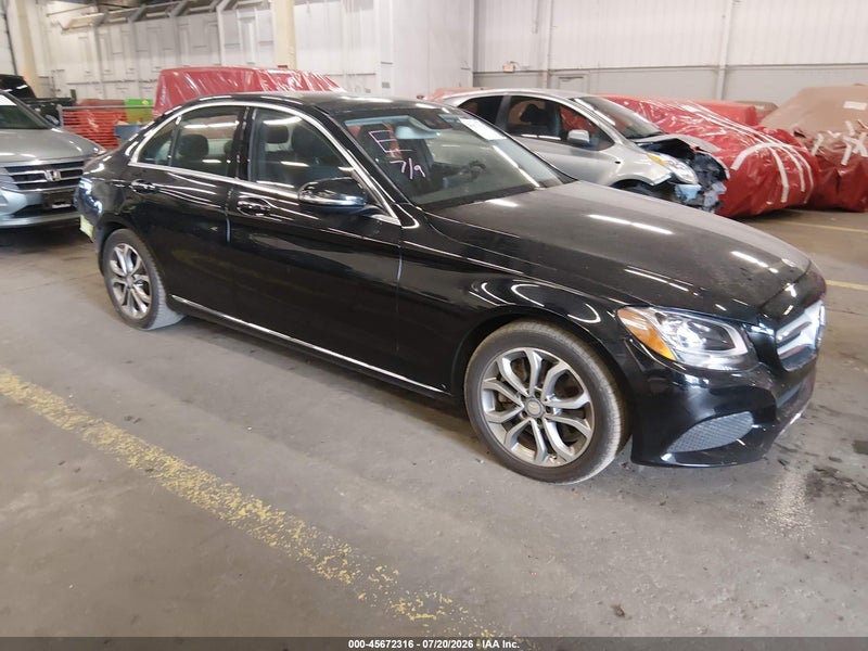 2016 Mercedes-benz C 300 Black vin: 55SWF4JB9GU149257