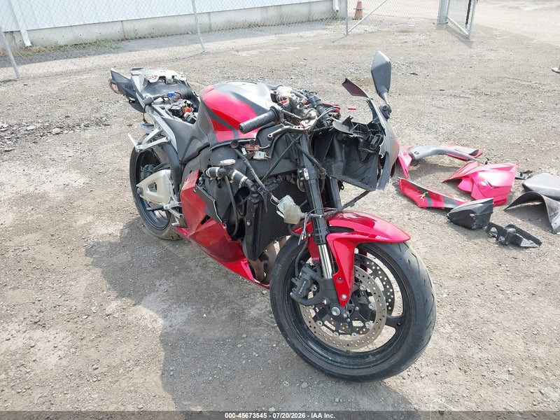 2011 Honda Cbr600 Rr Red vin: JH2PC404XBK400761