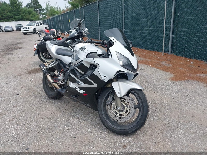 2001 Honda Cbr600 F4 Silver vin: JH2PC35091M206788