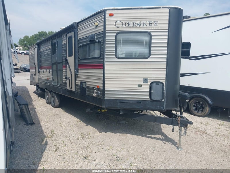 2018 Forest River Cherokee 274vfk   Tan vin: 4X4TCKC25JX132882