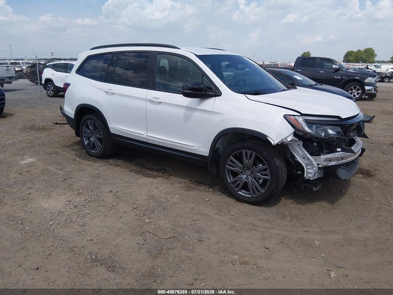 2022 Honda Pilot Awd Sport vin: 5FNYF6H32NB050703