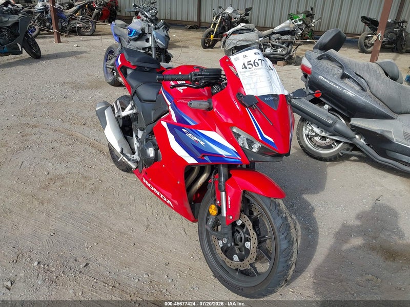 2025 Honda Cbr500 Ra Red vin: MLHPC7052S5102235