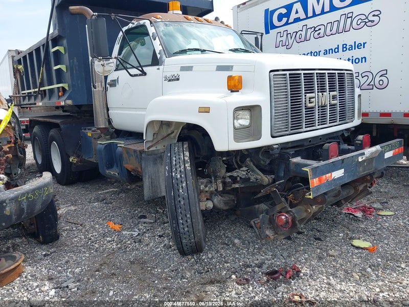 1995 Gmc Topkick C7h064 White vin: 1GDT7H4J6SJ526765