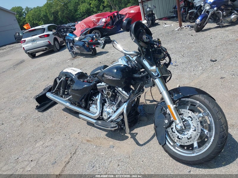 2013 Harley-davidson Flhx Street Glide Черный vin: 1HD1KBM16DB605629
