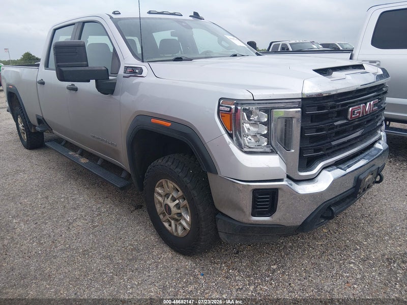 2023 Gmc Sierra 2500hd   Silver vin: 1GT49LE74PF171551