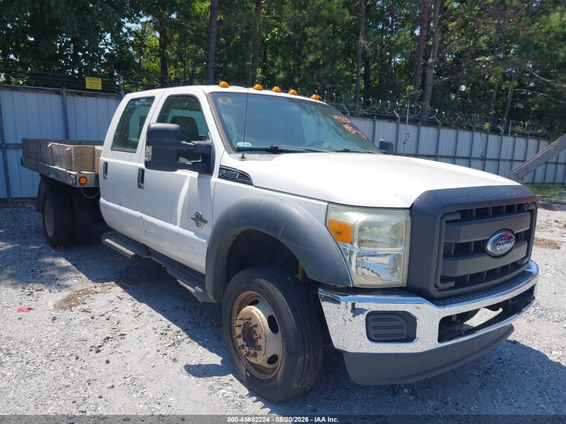 2012 Ford F-450 Chassis Xl White vin: 1FD0W4HT8CEC22969
