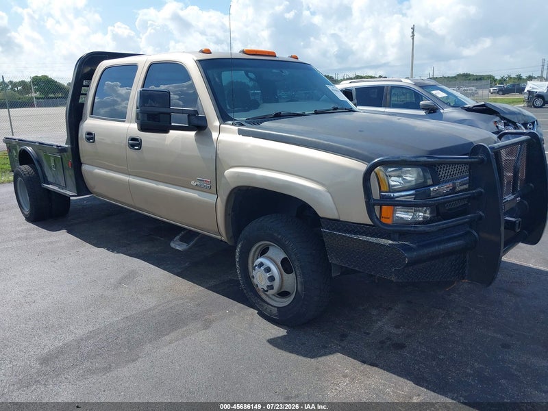 2004 Chevrolet Silverado 3500 Ls Gold vin: 1GCJC33124F114277