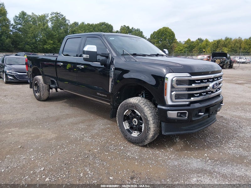 2024 Ford F-250 Platinum Черный vin: 1FT8W2BT3REE27077