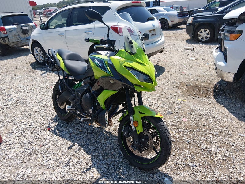 2017 Kawasaki Kle650 F/lt Green vin: JKALEEF18HDA15357