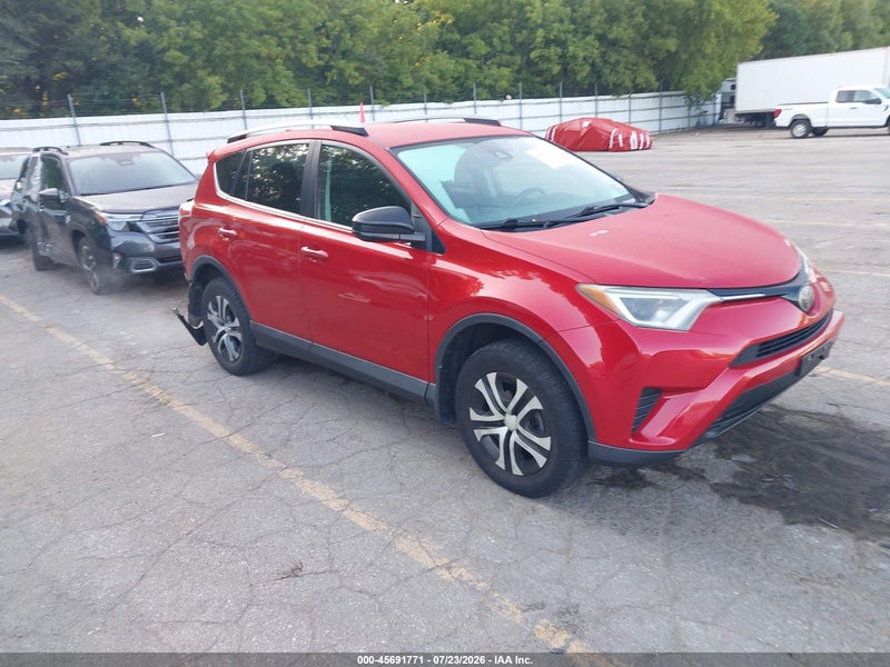 2017 Toyota Rav4 Le Красный vin: 2T3BFREV8HW640867