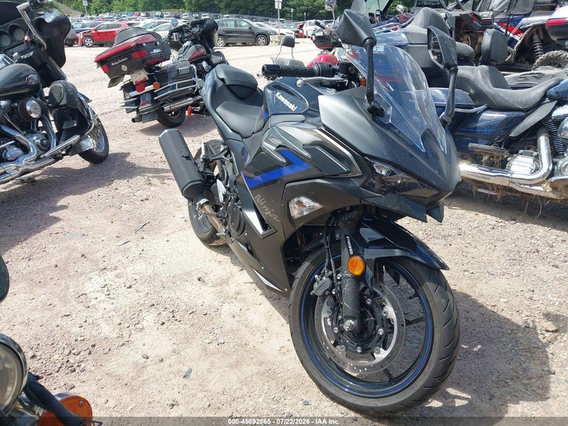 2025 Kawasaki Ex500   Black vin: ML5EXGG10SDA71796