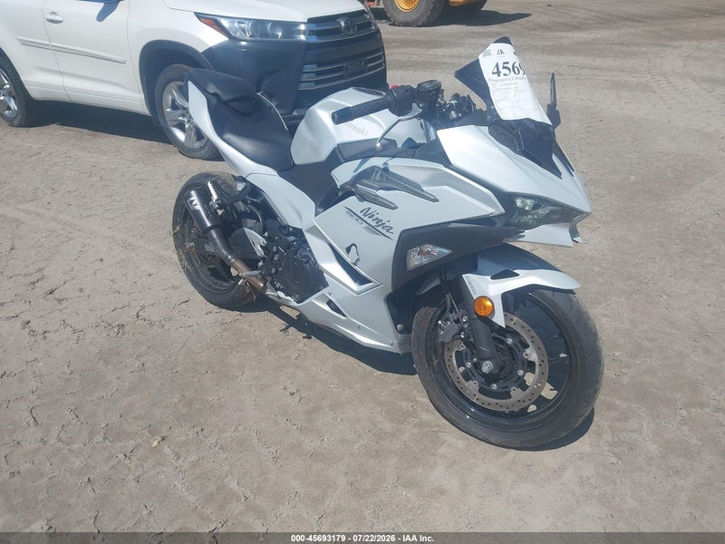 2025 Kawasaki Ex500   Gray vin: ML5EXGG17SDA70130
