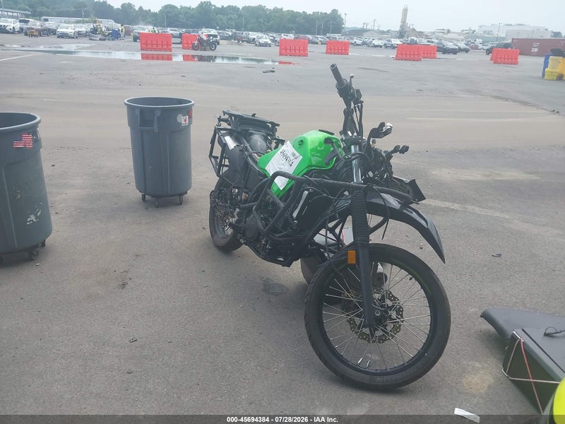 2015 Kawasaki Kl650 E Black vin: JKAKLEE12FDA82181