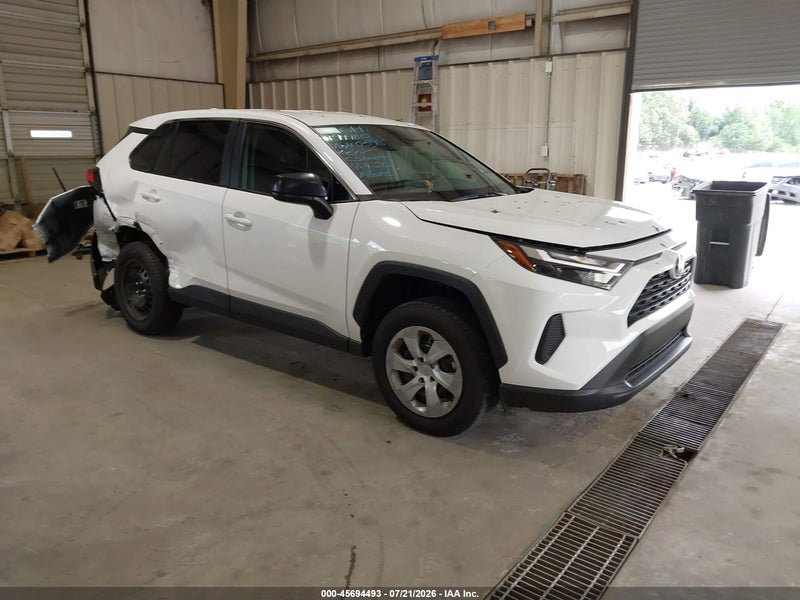 2025 Toyota Rav4 Le White vin: 2T3H1RFV3SC330593