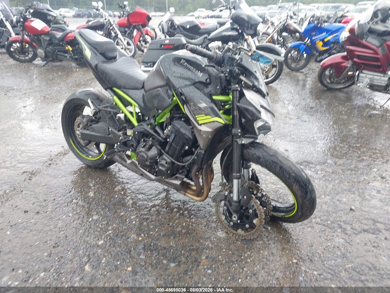 2020 Kawasaki Zr900 F Black vin: ML5ZRDF13LDA40183
