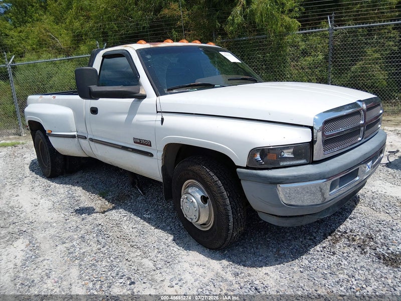 1999 Dodge Ram 3500 St White vin: 3B7MC3665XM513144