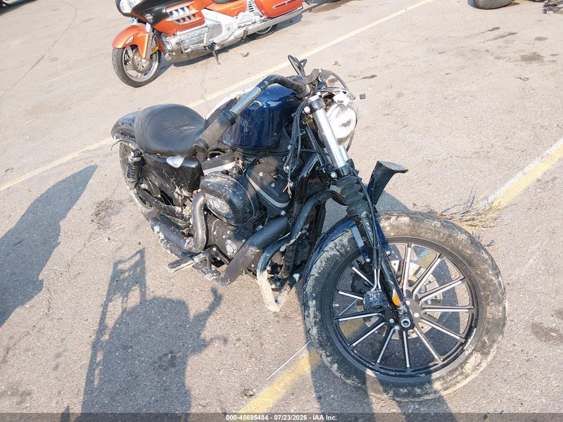 2012 Harley-davidson Xl883 Iron 883 Black vin: 1HD4LE216CC425770