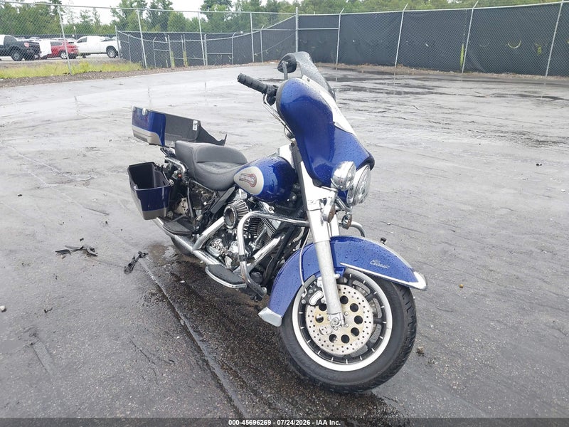 2007 Harley-davidson Flht Classic Blue vin: 1HD1FF4117Y680266
