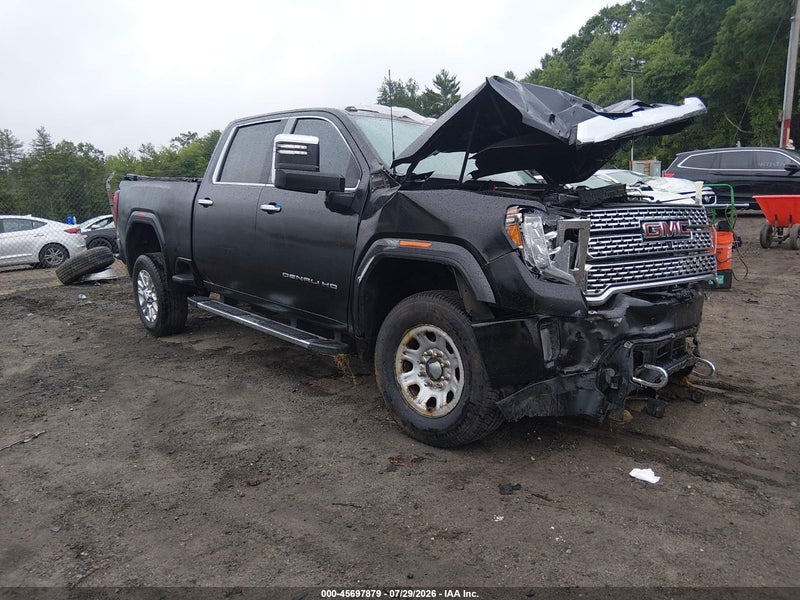 2020 Gmc Sierra 2500hd 4wd  Standard Bed Denali Black vin: 1GT49REY9LF120147