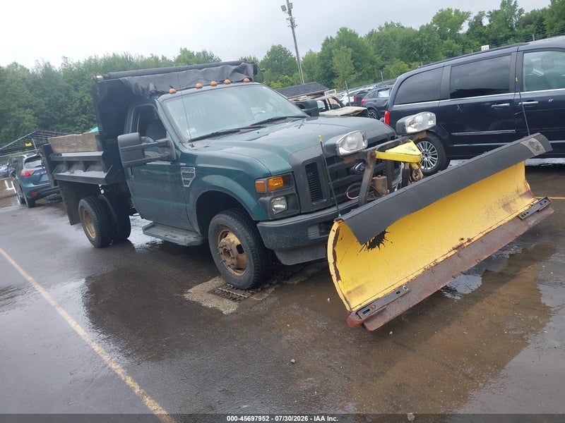 2009 Ford F-350 Chassis Xl/xlt Green vin: 1FDWF37Y09EA51208
