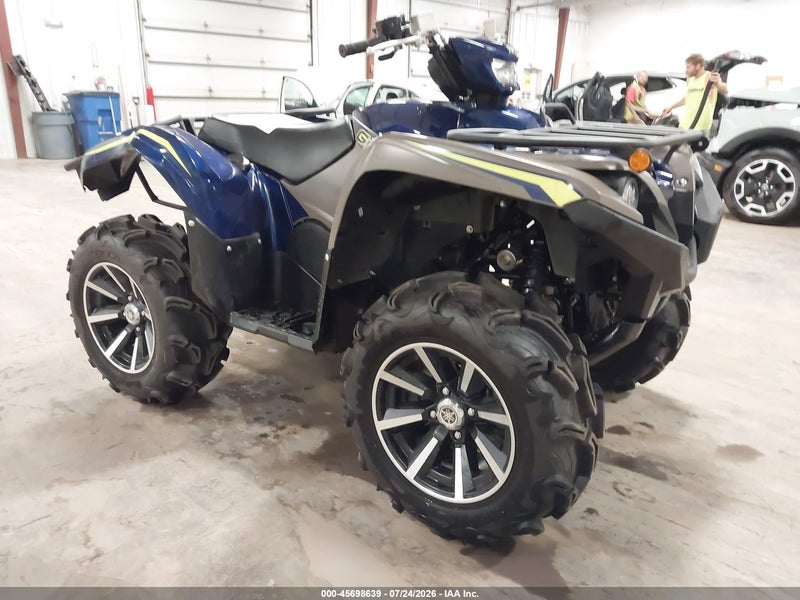 2023 Yamaha Yfm700 G Blue vin: 5Y4AMK2E7PA105062