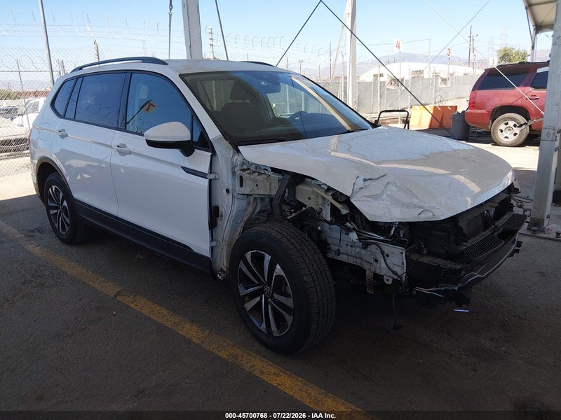 2024 Volkswagen Tiguan 2.0t S White vin: 3VVRB7AX9RM079833