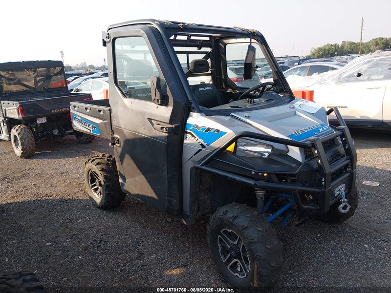 2017 Polaris Ranger Xp 900 Eps Серый vin: 3NSRTE876HG961396