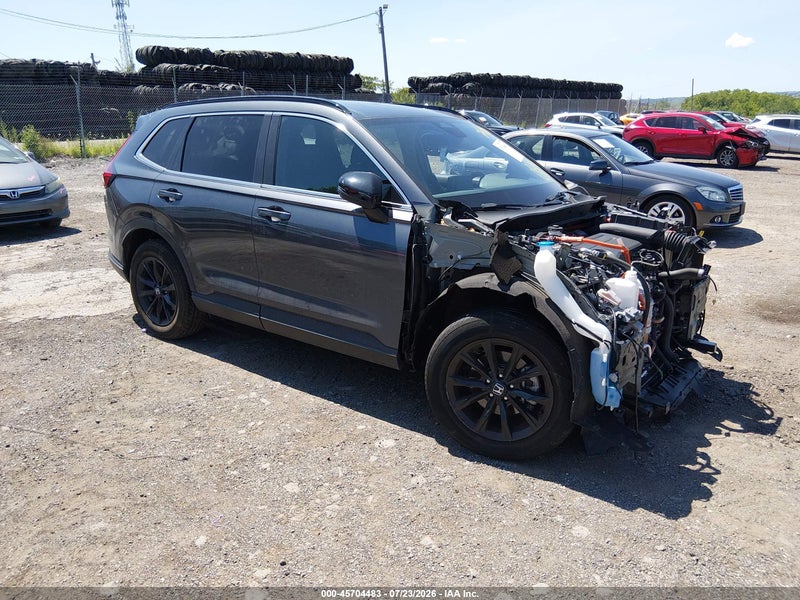 2024 Honda Cr-v Hybrid Sport Gray vin: 7FARS6H58RE082583