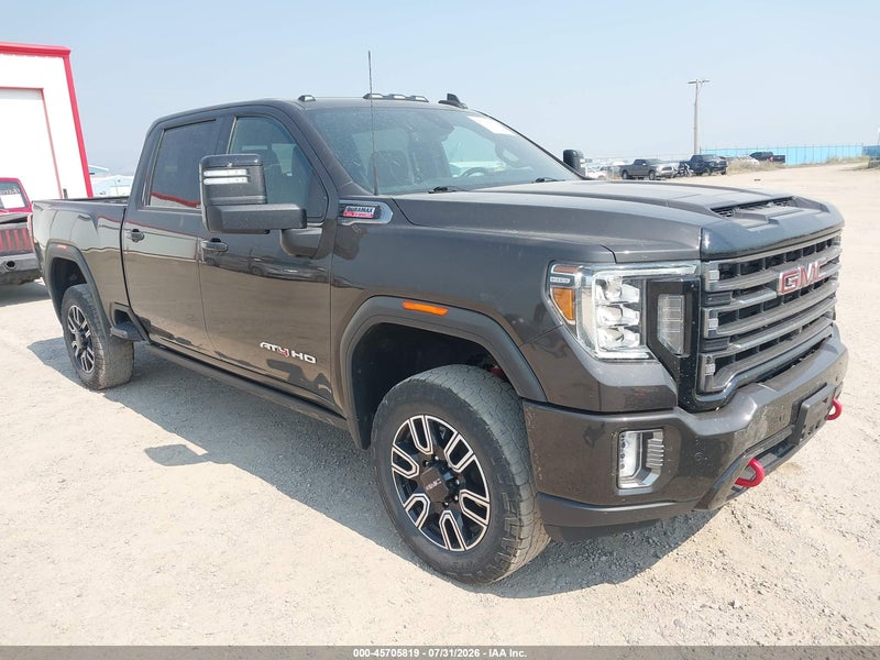 2021 Gmc Sierra 2500hd 4wd  Standard Bed At4 Black vin: 1GT49PEY8MF239507