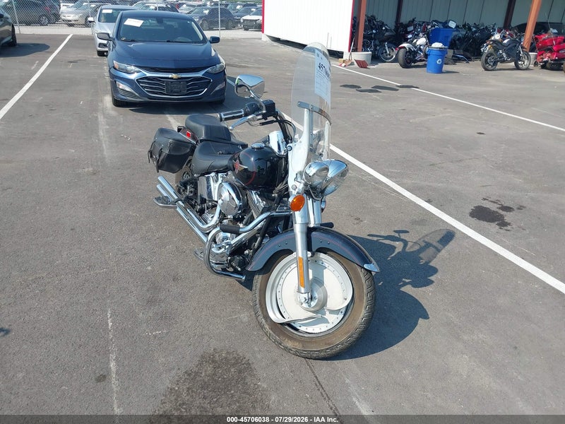2001 Harley-davidson Flstf   Black vin: 1HD1BMY181Y043621