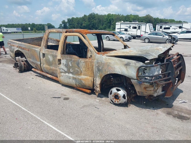 2001 Ford F-350 Lariat/xl/xlt Blue vin: 1FTWW33F41EB48277