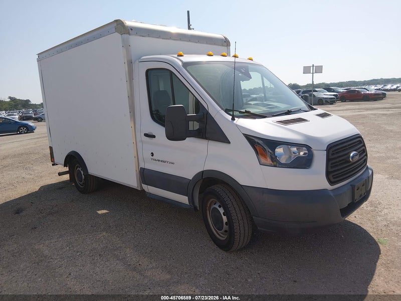 2018 Ford Transit-250 Cutaway   White vin: 1FDYR5PM0JKB23040