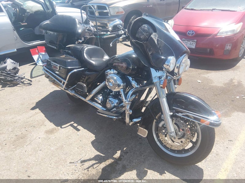 2007 Harley-davidson Flht Classic Black vin: 1HD1FF4107Y700619