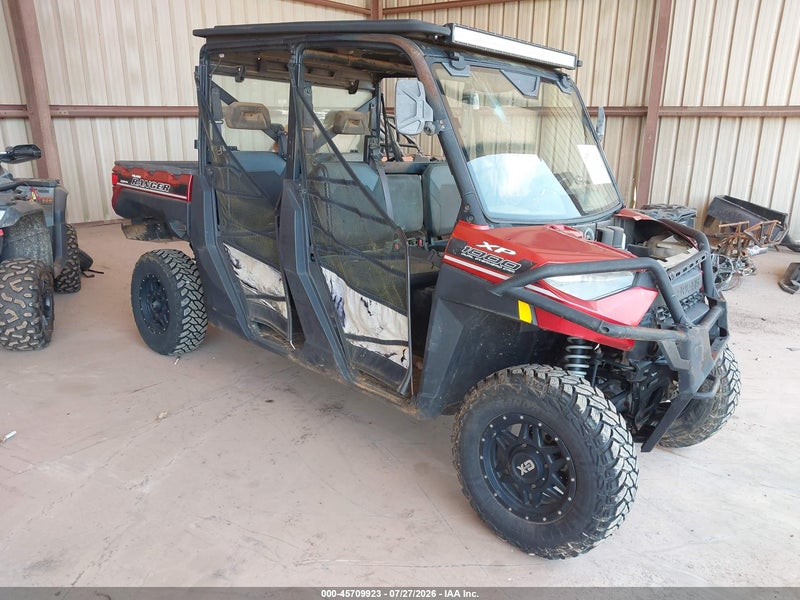 2019 Polaris Ranger Crew Xp 1000 Eps Red vin: 4XARSE993K8522259