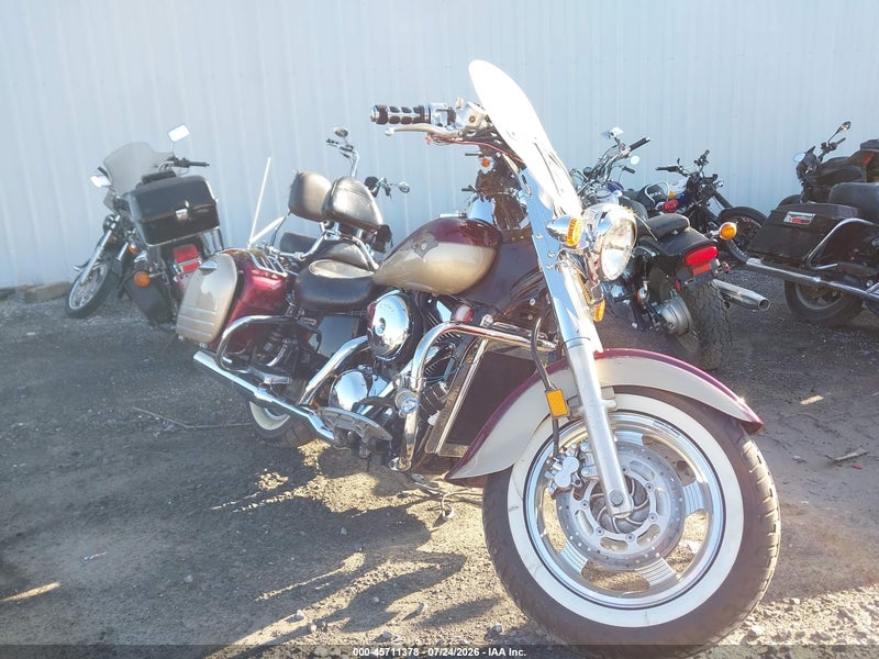 2003 Kawasaki Vn1500 L Red vin: JKBVNAL103A021131