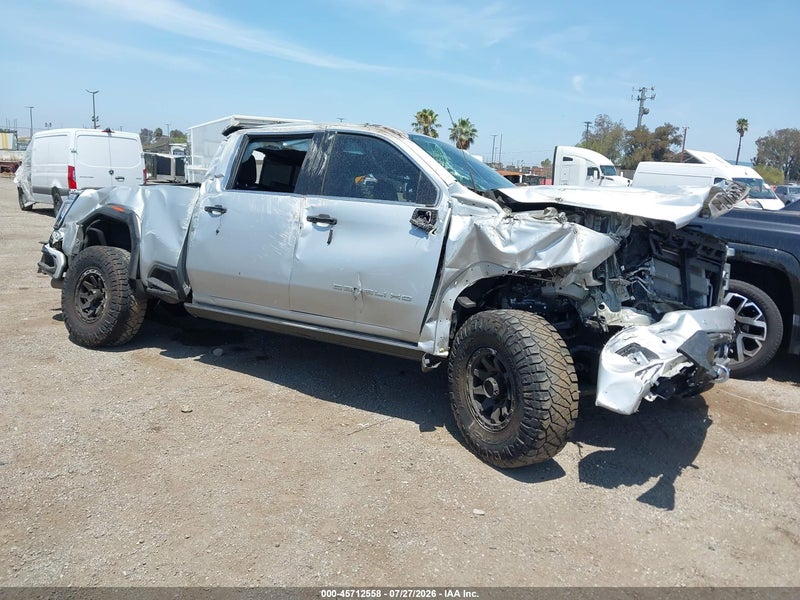 2022 Gmc Sierra 2500hd 4wd  Standard Bed Denali Gray vin: 1GT49REY0NF113235