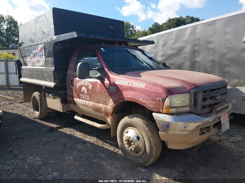 2002 Ford F-350 Xl/xlt Maroon vin: 1FDWF37S92EC82318