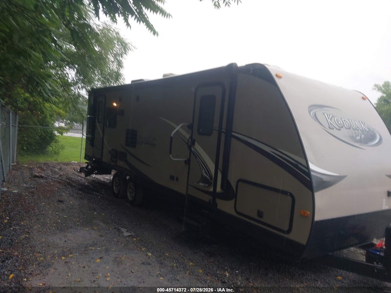 2013 Dutchmen Kodiak 263rlsl Travel Trailer   Желто-коричневый vin: 47CTS5P28DK172149