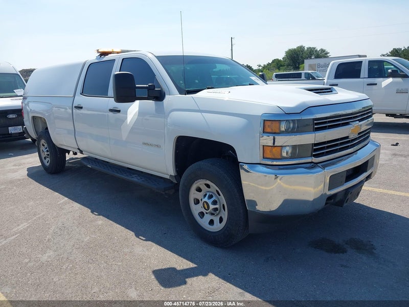 2017 Chevrolet Silverado 3500hd Work Truck White vin: 1GC4KYCY3HF198996