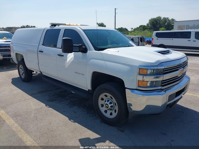 2017 Chevrolet Silverado 3500hd Work Truck White vin: 1GC4KYCY9HF197139