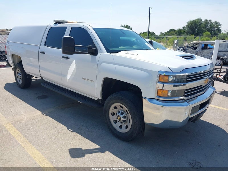 2017 Chevrolet Silverado 3500hd Work Truck White vin: 1GC4KYCY0HF200736
