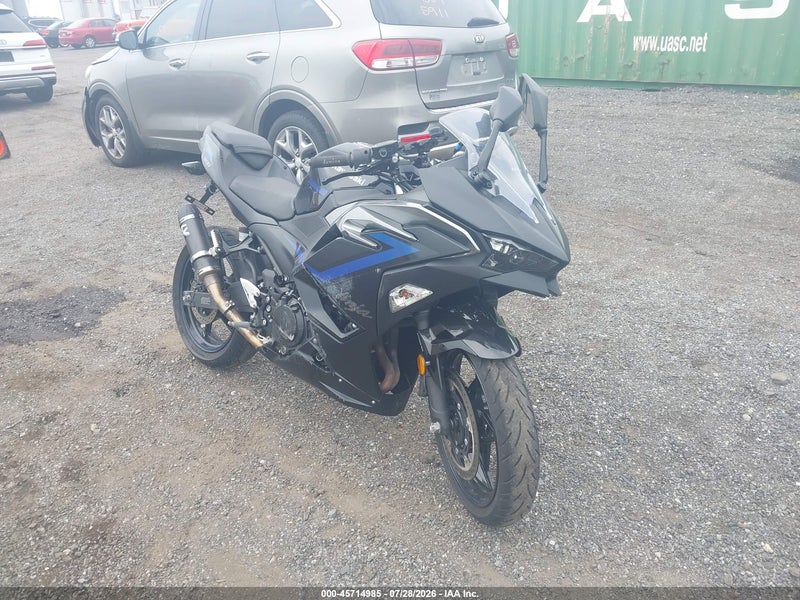 2025 Kawasaki Ex500   Black vin: ML5EXGG11SDA67241