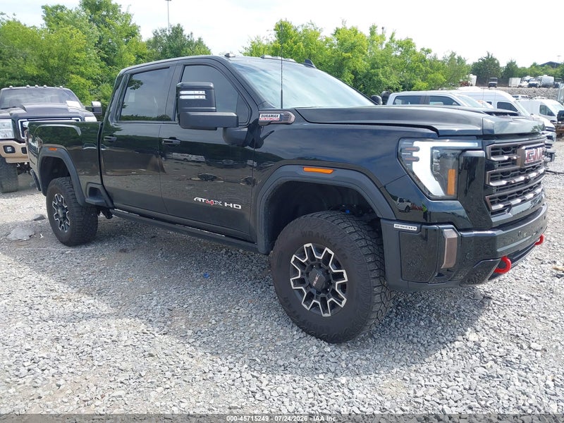 2024 Gmc Sierra 2500hd 4wd  Standard Bed At4x Black vin: 1GT49ZEY9RF315948