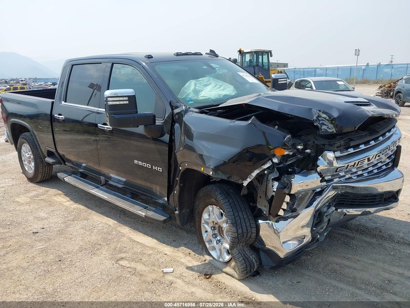 2022 Chevrolet Silverado 2500hd 2wd  Standard Bed Ltz Black vin: 1GC4WPE70NF145946