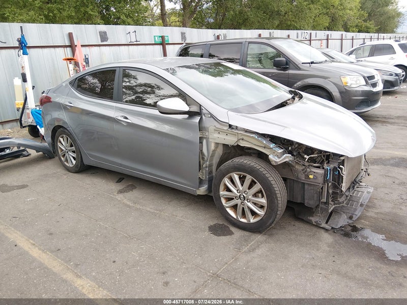 2015 Hyundai Elantra Se vin: KMHDH4AE4FU388455