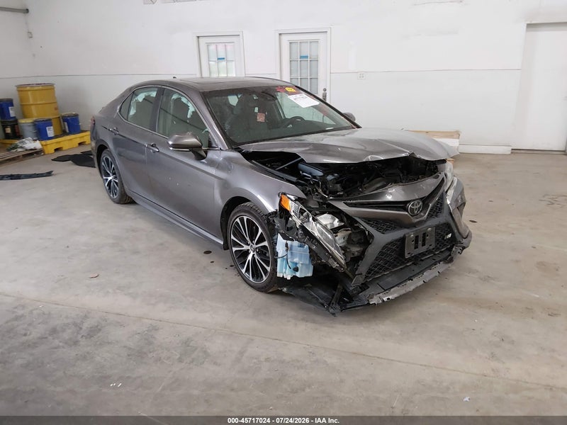 2019 Toyota Camry Se Gray vin: 4T1B11HK9KU799737
