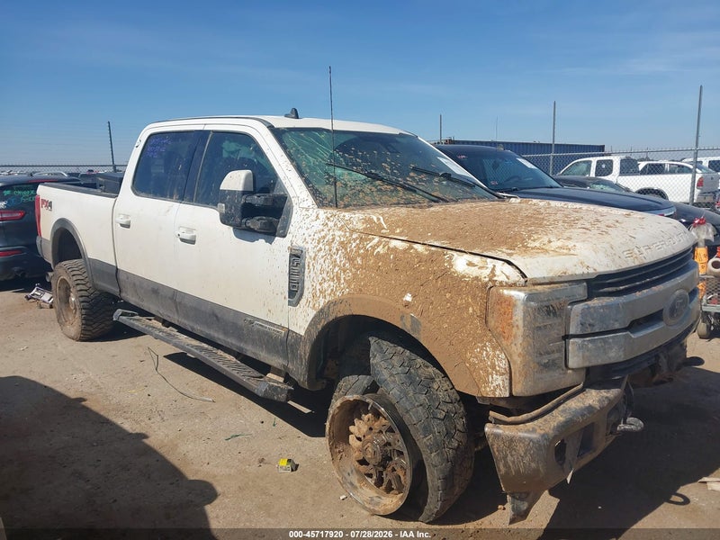 2019 Ford F-250 King Ranch White vin: 1FT7W2BT9KEC77526
