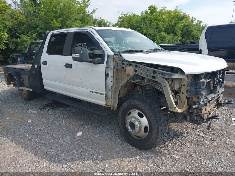 2019 Ford F-350 Xl White vin: 1FT8W3DT6KEF77015