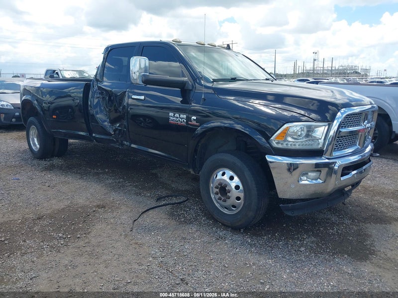2016 Ram 3500 Laramie Black vin: 3C63RRJL4GG277117